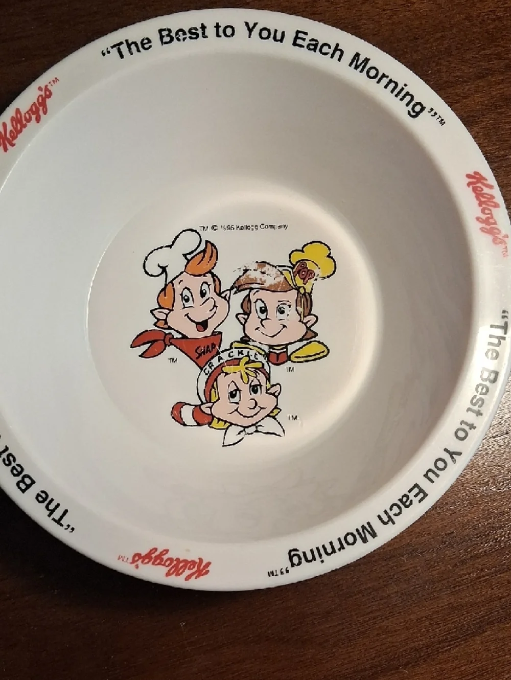 1990s Kellogg's Tony the Tiger And Snap, Crackle,Pop Breakfast Bowls - Set of 2